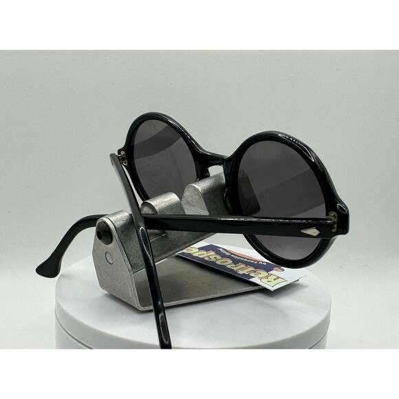Vintage Refurbished Eyeglasses | Round Plastic Frame Grey Lenses Retro 1960’s main image 9